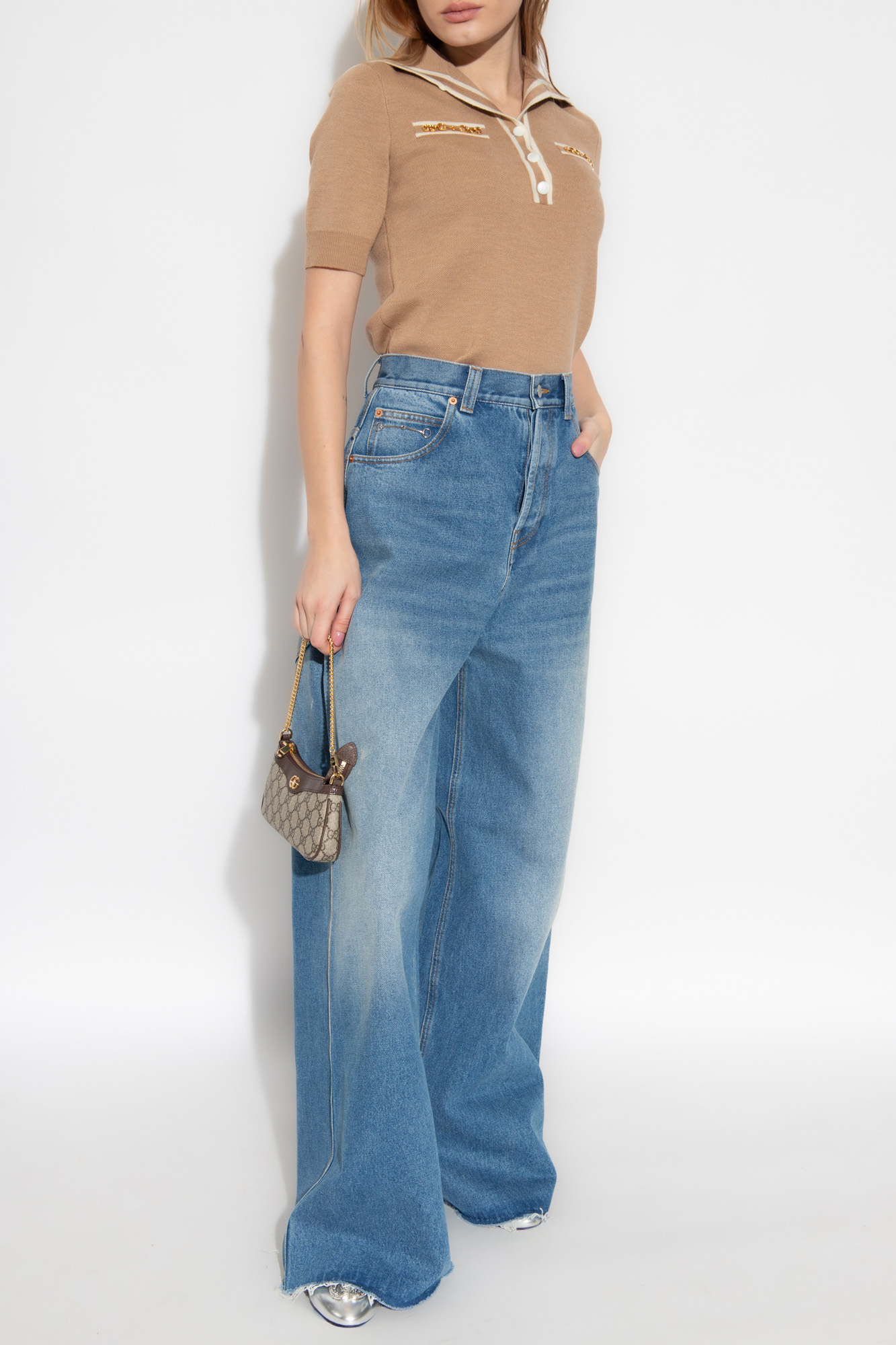 Gucci Jeans with wide legs | Women's Clothing | Vitkac